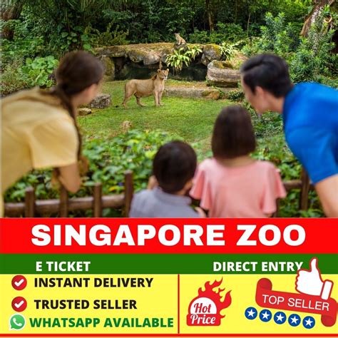 singapore zoo admission ticket